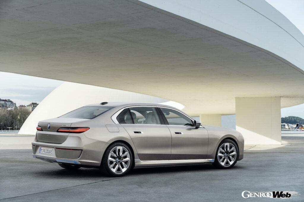 「新型BMW 7シリーズ日本導入スタート！ シリーズ初のフル電動ラグジュアリーセダン「i7」をラインナップ 【動画】」の5枚目の画像