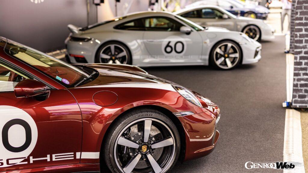 「ル・マン クラシック、4年ぶりに開催。ポルシェは「911 カレラ RS 2.7」デビュー50周年を祝い、新旧RSモデルを大量出展 【動画】」の13枚目の画像