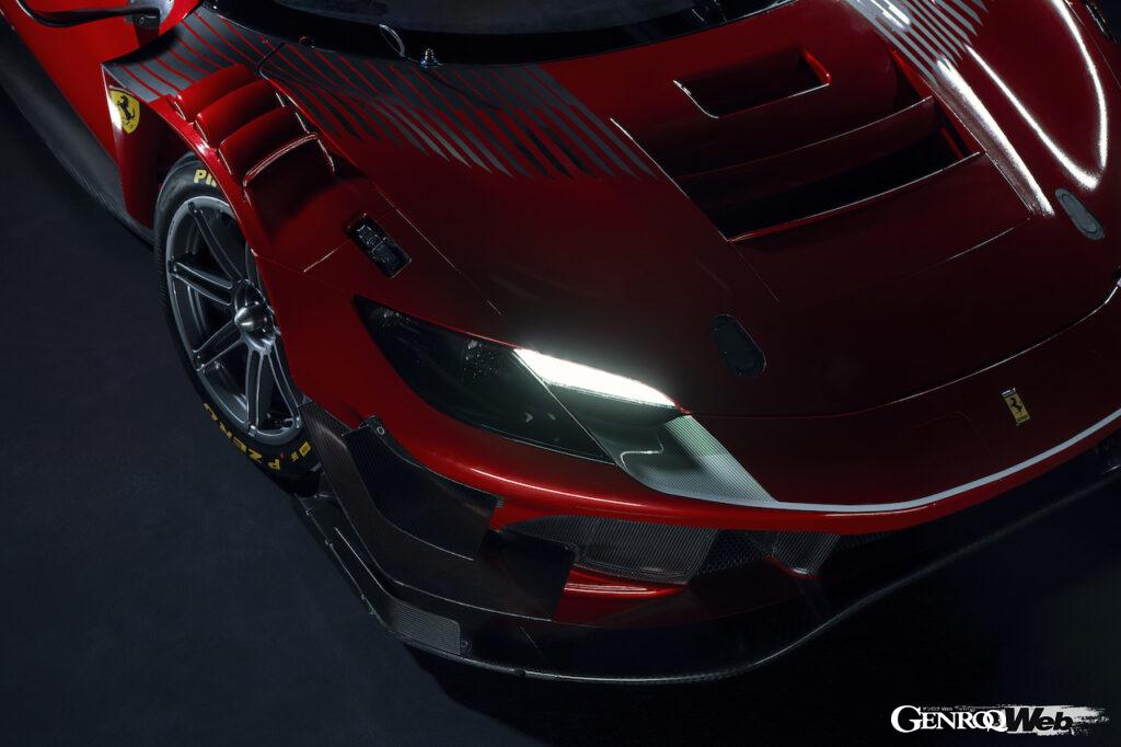 「フェラーリ最新のGT3カテゴリーマシン「296 GT3」が発表！ 最新カスタマー向けレーシングカーの全貌【動画】」の5枚目の画像
