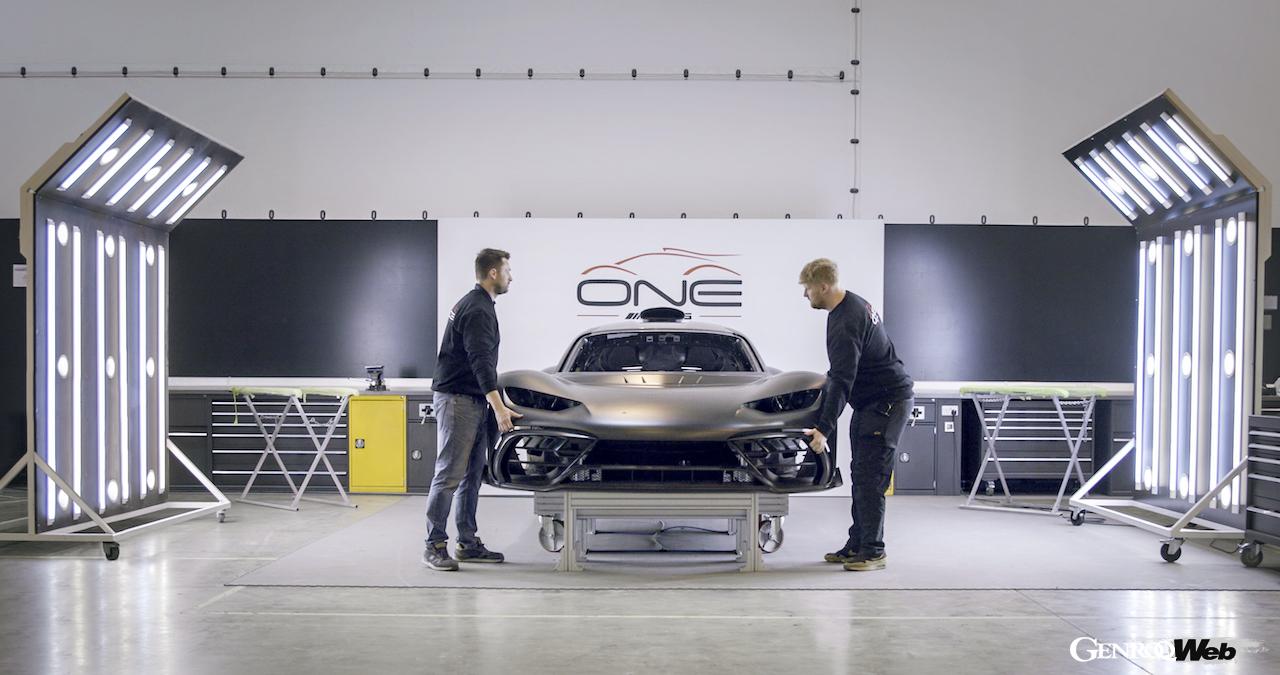 「プロジェクトは最後までやり遂げる！ 最新F1のテクノロジーを投入するハイブリッドハイパーカー「メルセデスAMG ONE」の製造スタート【動画】」の7枚目の画像