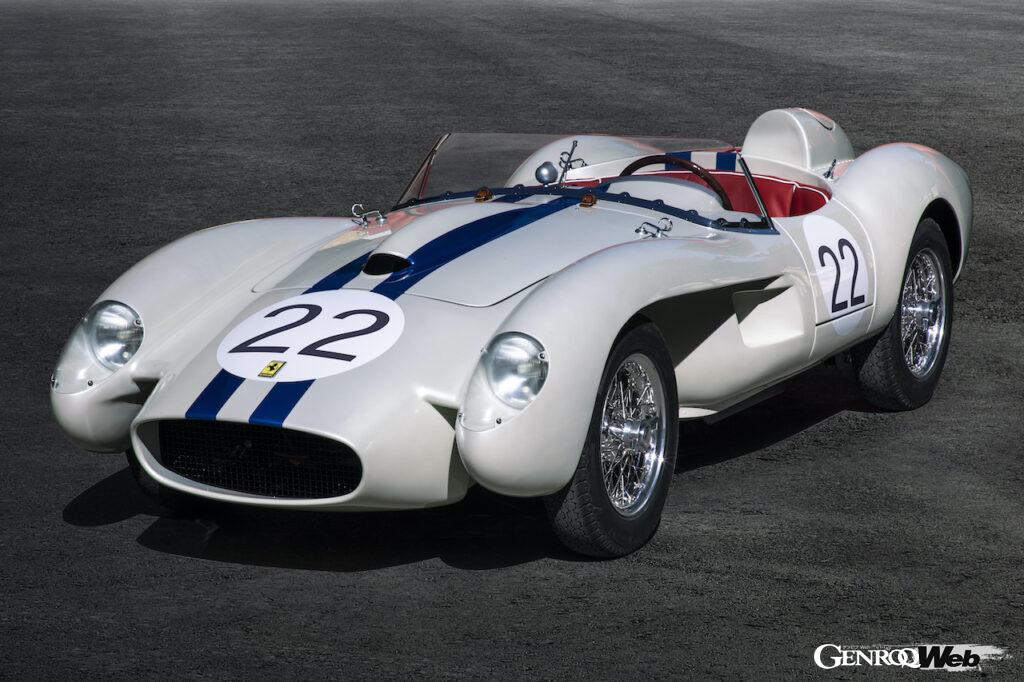 1958年のル・マン24時間レース仕様として仕上げたれた電動ペダルカー、「2022 ペブルビーチ エディション フェラーリ・テスタロッサ J」。