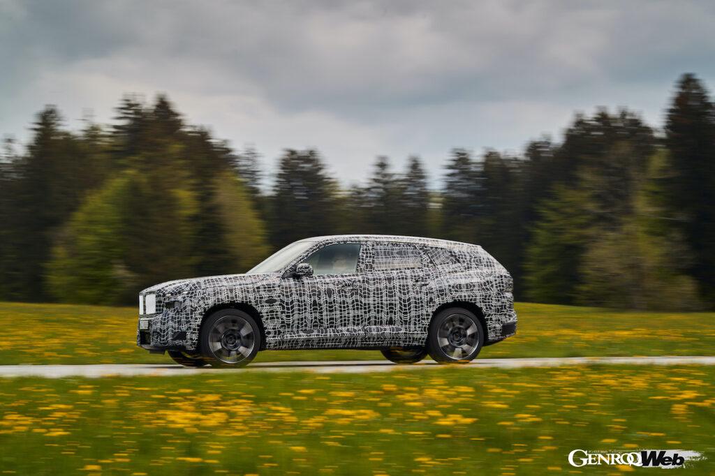 「Mの電動ハイパフォーマンスカー開発は粛々と進む？ BMW Mが「i4 M50」ベースの電動プロトタイプのテストをスタート」の1枚目の画像