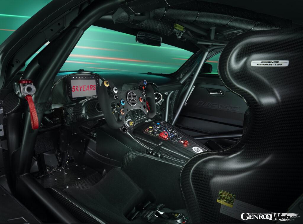 「AMG 55周年記念最新モデルはなんとレーシングカー！ FIA規定から解き放たれた「メルセデスAMG GT3 エディション55」の最高出力は650ps」の5枚目の画像