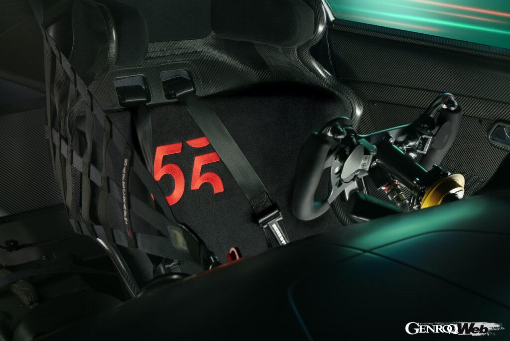 「AMG 55周年記念最新モデルはなんとレーシングカー！ FIA規定から解き放たれた「メルセデスAMG GT3 エディション55」の最高出力は650ps」の6枚目の画像