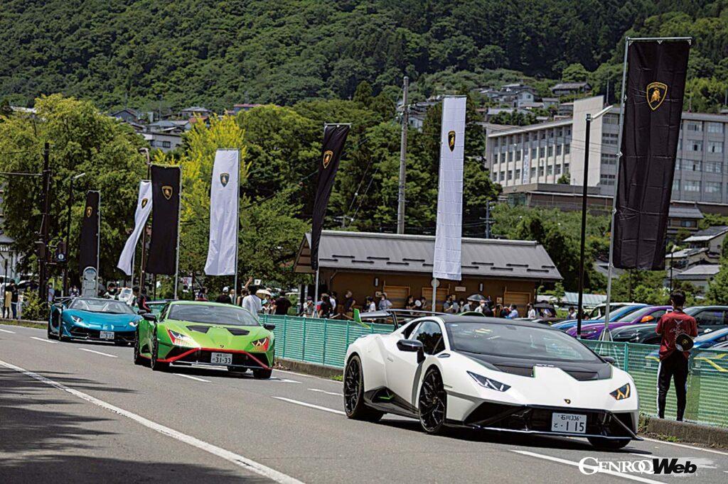 「ランボルギーニで長野を駆け巡る！ 毎日が移動祝祭日のランボルギーニGIROジャパン2022とは？【動画】」の8枚目の画像