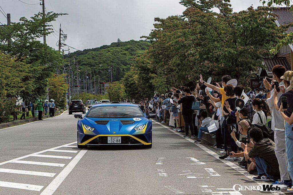 「ランボルギーニで長野を駆け巡る！ 毎日が移動祝祭日のランボルギーニGIROジャパン2022とは？【動画】」の16枚目の画像