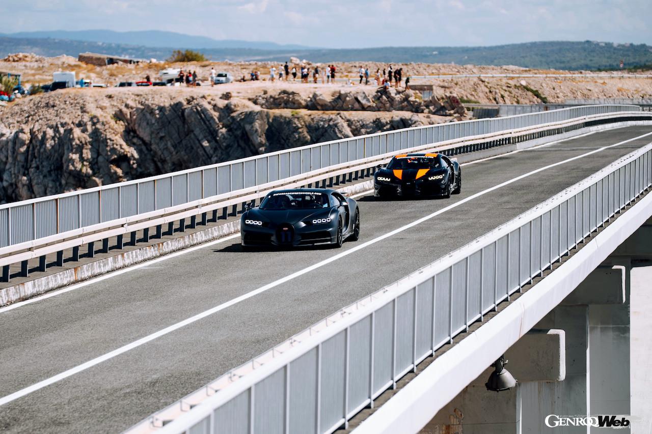 「ブガッティが何台も連なってやってくる！ スーパーカー・オーナーズ・サークルのツーリングイベントがクロアチアで行われた理由」の8枚目の画像