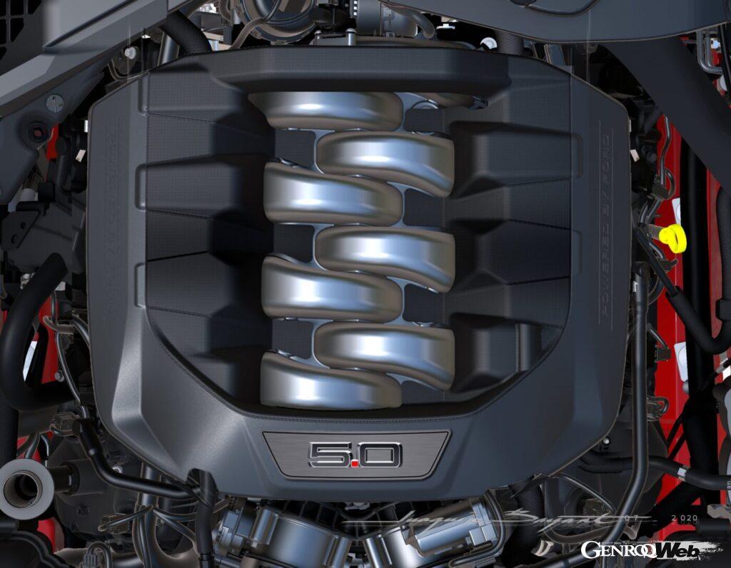 「7代目フォード マスタングがデビュー！ V8と直4の2機種を搭載し、ドリフトが自在な電気サイドブレーキを装備【動画】」の15枚目の画像