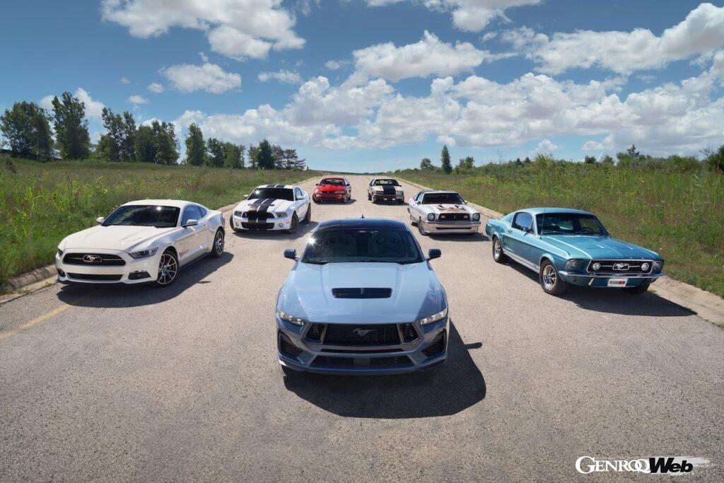 「7代目フォード マスタングがデビュー！ V8と直4の2機種を搭載し、ドリフトが自在な電気サイドブレーキを装備【動画】」の19枚目の画像