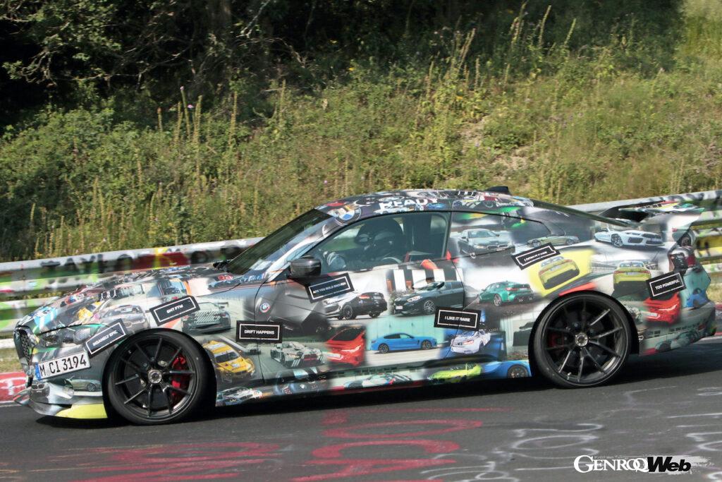 「【スクープ！】ニュルブルクリンクでテスト中の「BMW 3.0 CSL オマージュ」は限定50台で75万ユーロ？ デビュー間近との噂も」の6枚目の画像