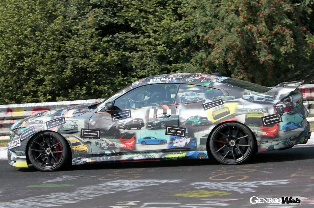 「【スクープ！】ニュルブルクリンクでテスト中の「BMW 3.0 CSL オマージュ」は限定50台で75万ユーロ？ デビュー間近との噂も」の7枚目の画像