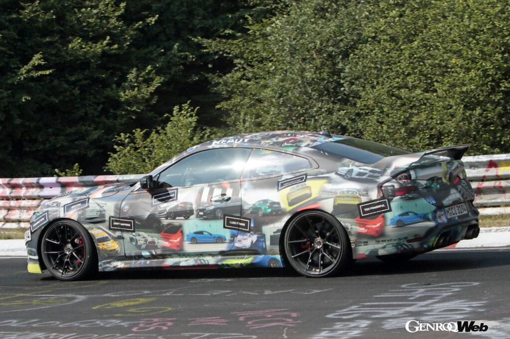 「【スクープ！】ニュルブルクリンクでテスト中の「BMW 3.0 CSL オマージュ」は限定50台で75万ユーロ？ デビュー間近との噂も」の8枚目の画像