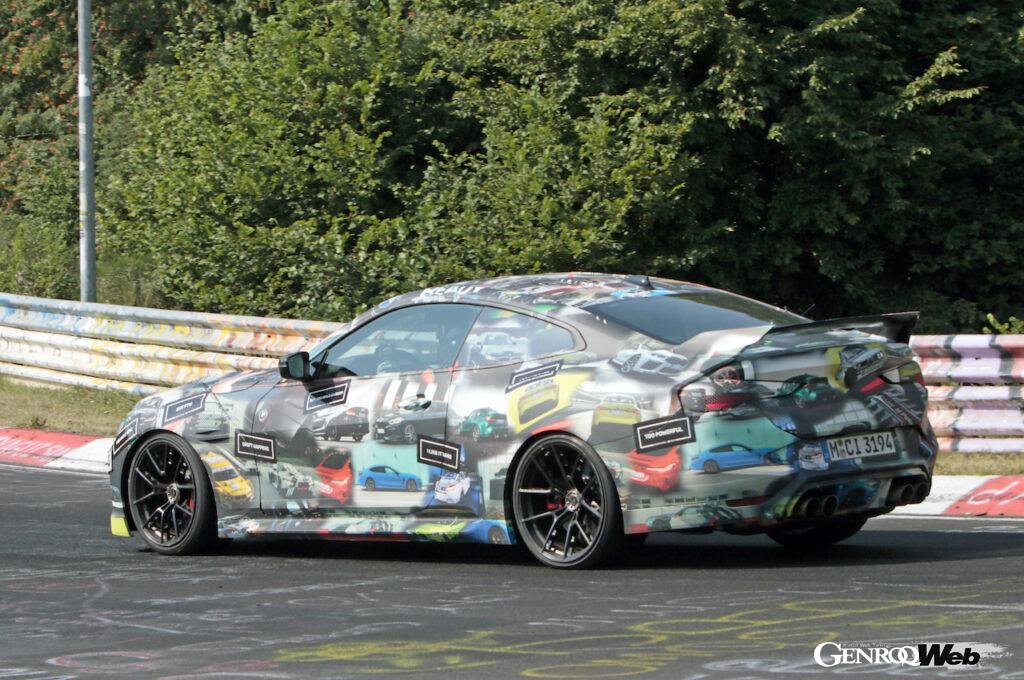 「【スクープ！】ニュルブルクリンクでテスト中の「BMW 3.0 CSL オマージュ」は限定50台で75万ユーロ？ デビュー間近との噂も」の9枚目の画像