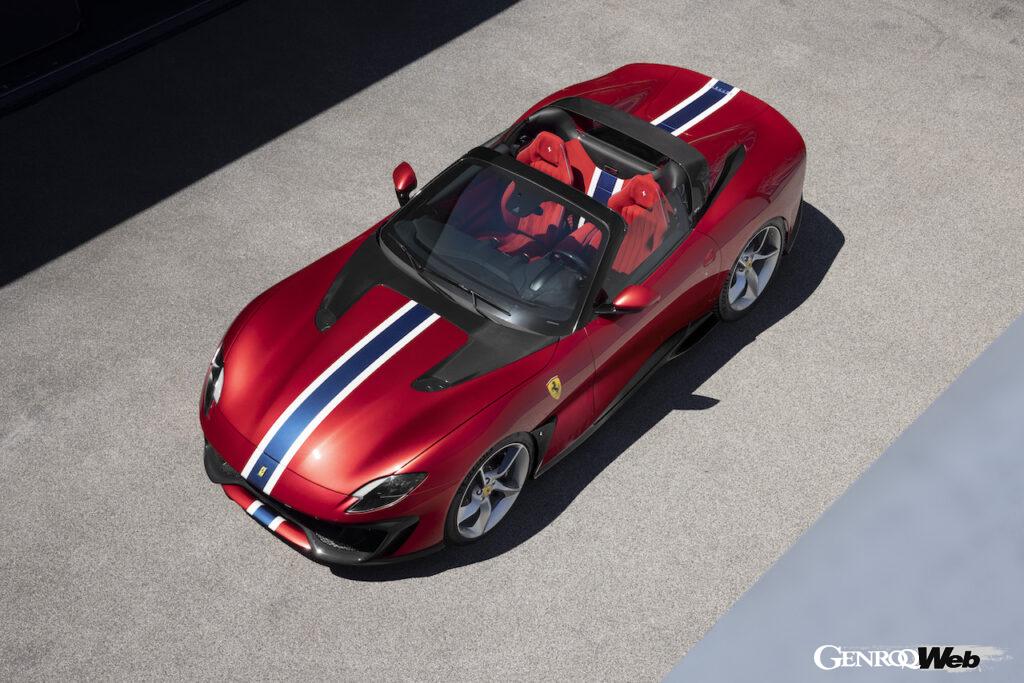 「最新ワンオフ・フェラーリ「SP51」は812 GTSをベースにマラネッロが専用の内外装を与えたロードスター【動画】」の3枚目の画像