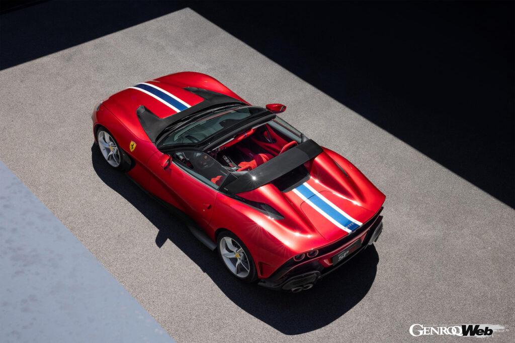 「最新ワンオフ・フェラーリ「SP51」は812 GTSをベースにマラネッロが専用の内外装を与えたロードスター【動画】」の4枚目の画像