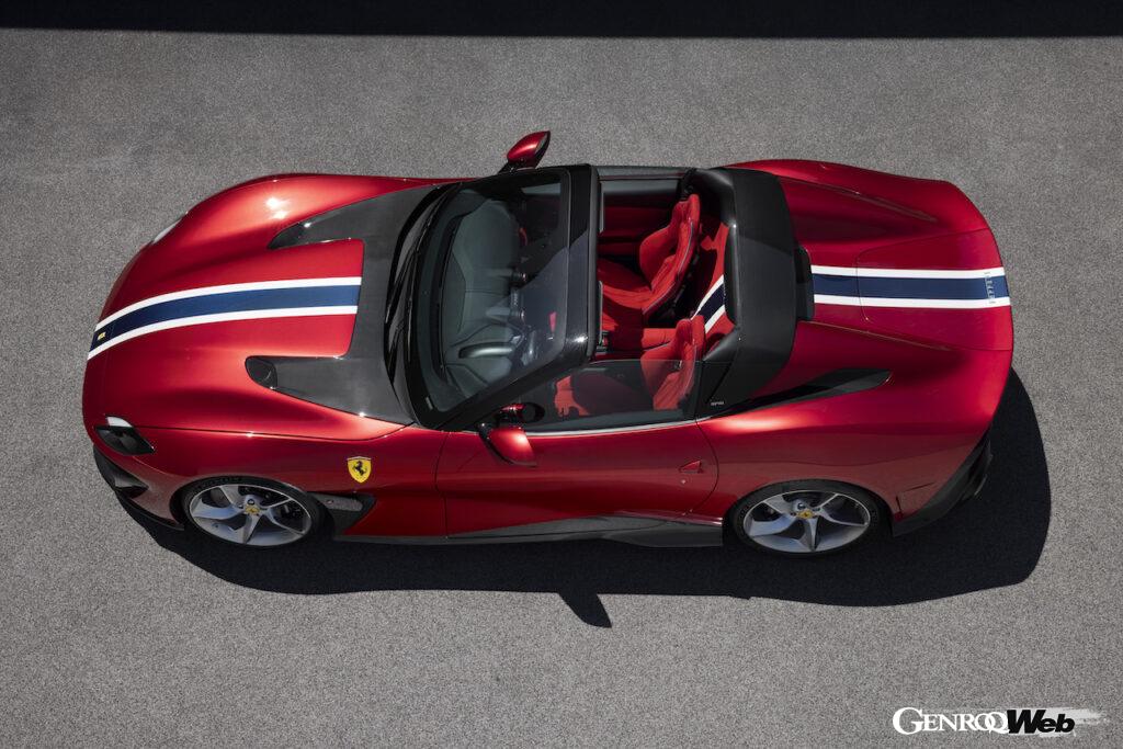 「最新ワンオフ・フェラーリ「SP51」は812 GTSをベースにマラネッロが専用の内外装を与えたロードスター【動画】」の6枚目の画像