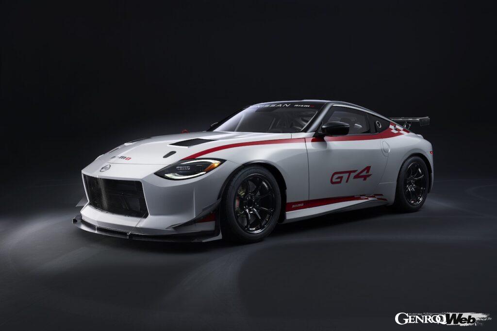 2023年シーズンから、世界中のGTレースに投入される最新カスタマーレーシングカー「Nissan Z GT4」。