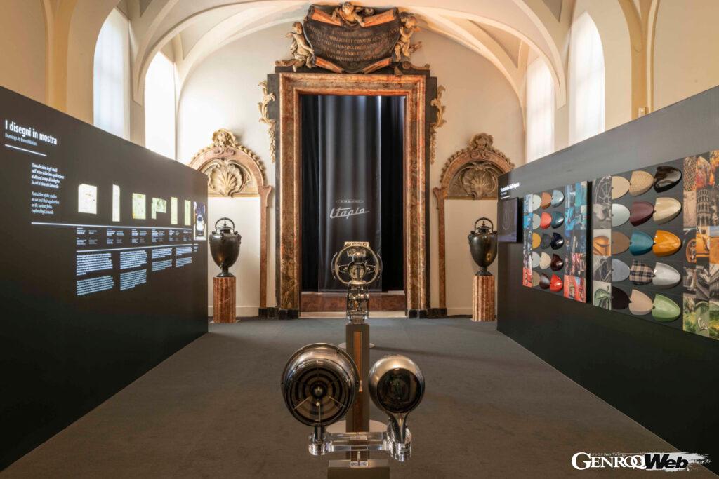 「パガーニが新型「ウトピア」の発表をシアターと博物館で開催した驚愕の理由と、そこで見かけた意外な人物」の2枚目の画像