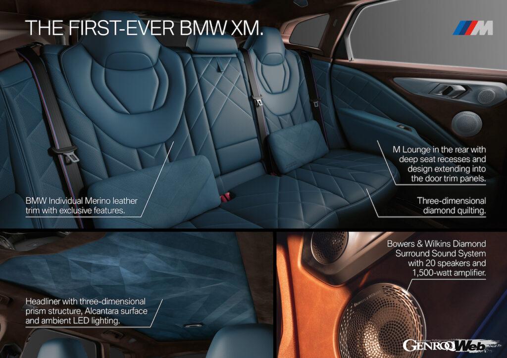 「M1以来となるBMW M社オリジナルデザインの「BMW XM」は1000Nmに達するPHEVシステムを採用【動画】」の29枚目の画像