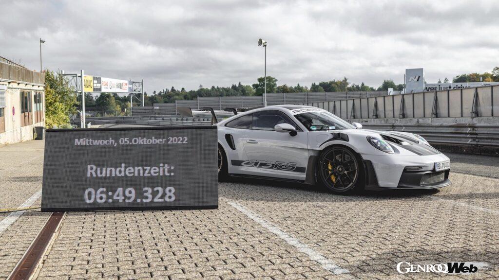 「ニュルブルクリンクで驚異の6分49秒328を記録した「ポルシェ 911 GT3 RS」【動画】」の10枚目の画像