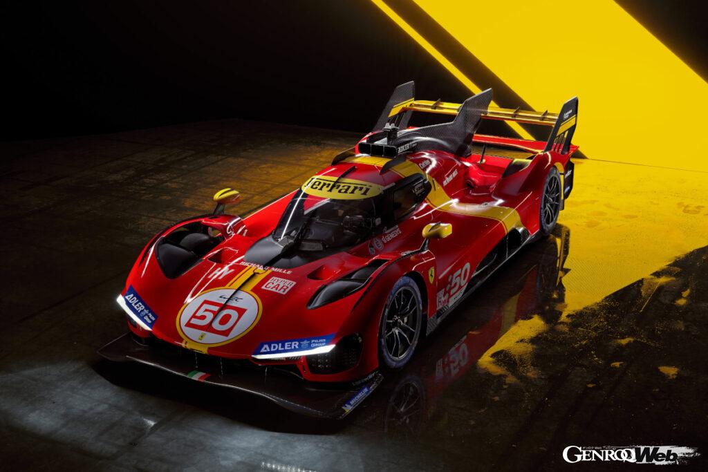 「「来年のル・マン24時間が待ち遠しい！」フェラーリの最新プロトタイプレーシングカー「499P」発表」の2枚目の画像
