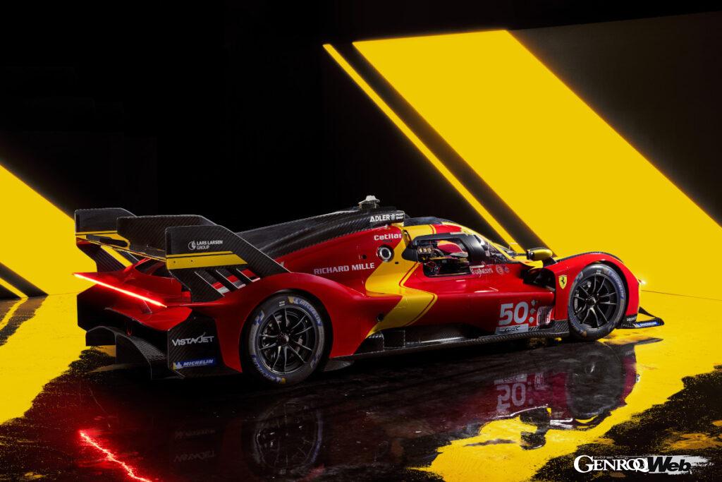 「「来年のル・マン24時間が待ち遠しい！」フェラーリの最新プロトタイプレーシングカー「499P」発表」の4枚目の画像