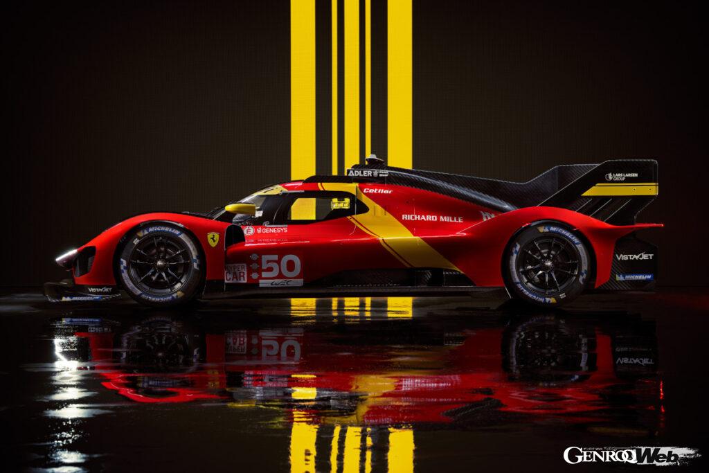 「「来年のル・マン24時間が待ち遠しい！」フェラーリの最新プロトタイプレーシングカー「499P」発表」の6枚目の画像