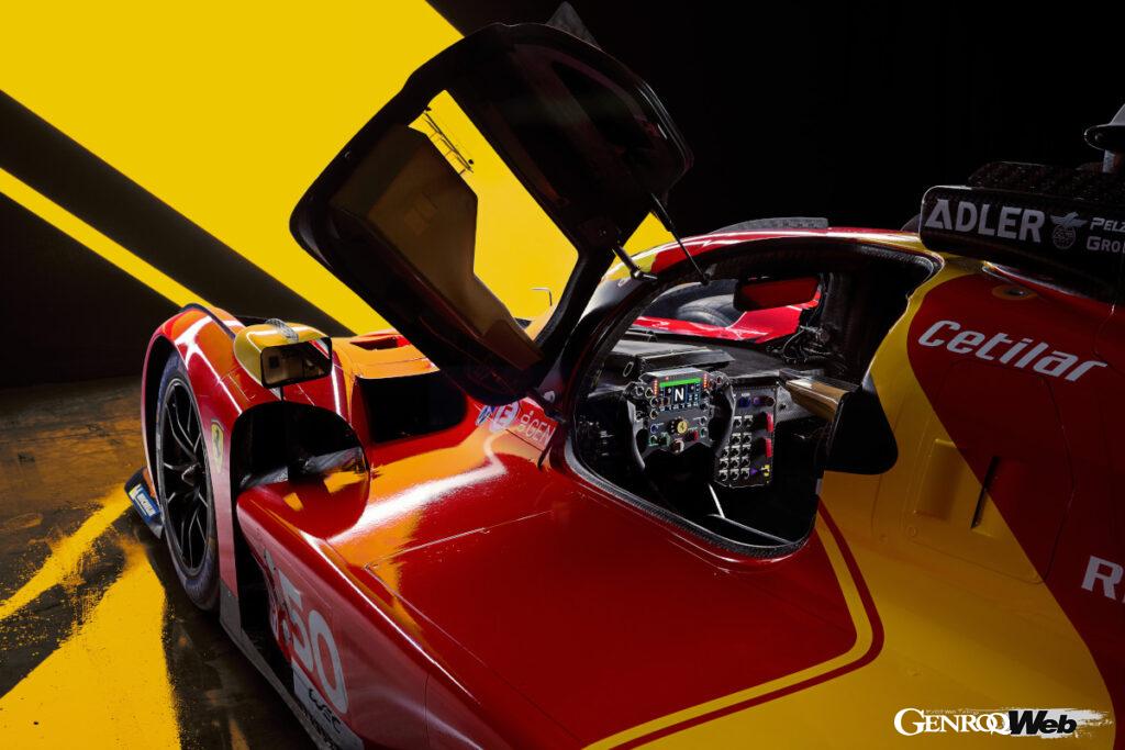 「「来年のル・マン24時間が待ち遠しい！」フェラーリの最新プロトタイプレーシングカー「499P」発表」の7枚目の画像