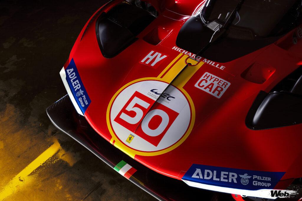 「「来年のル・マン24時間が待ち遠しい！」フェラーリの最新プロトタイプレーシングカー「499P」発表」の8枚目の画像