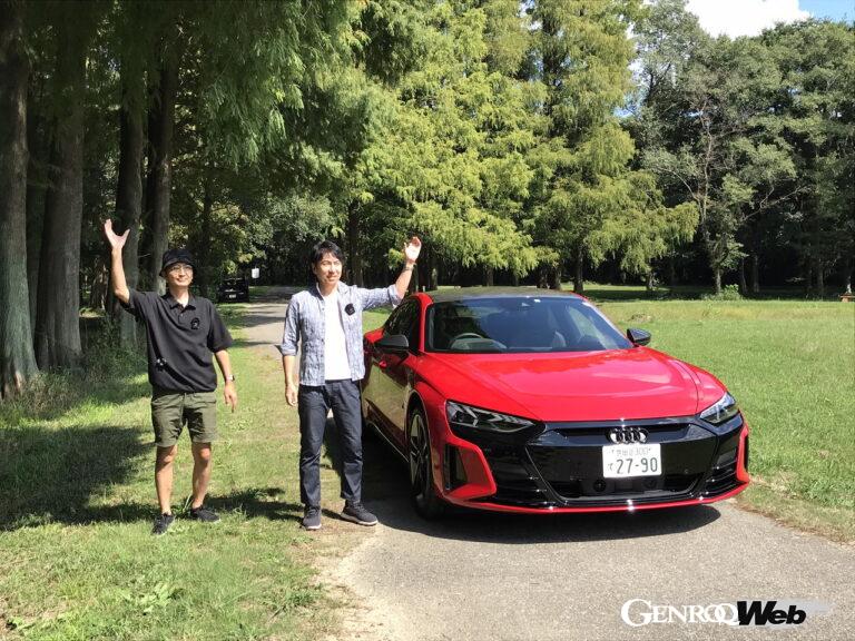 ウナ丼×GENROQコラボ、アウディ RS e-tron GT
