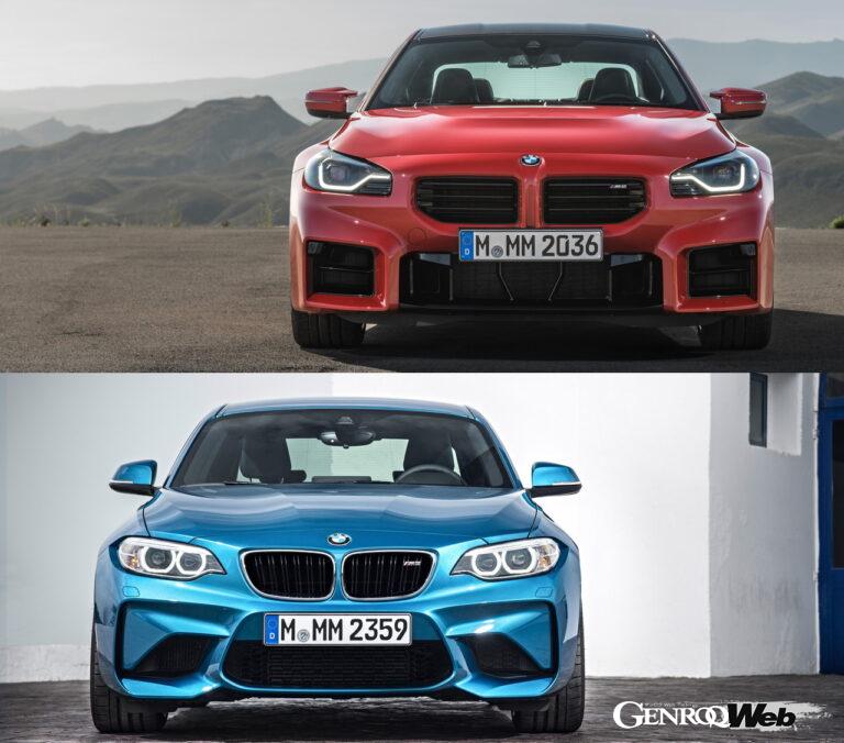 BMW M2、新旧比較