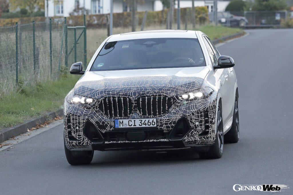 「【スクープ！】BMW X6改良新型はアグレッシブな新形状のバンパーを採用する？」の1枚目の画像