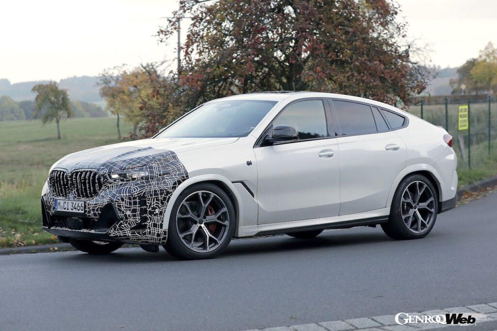「【スクープ！】BMW X6改良新型はアグレッシブな新形状のバンパーを採用する？」の4枚目の画像