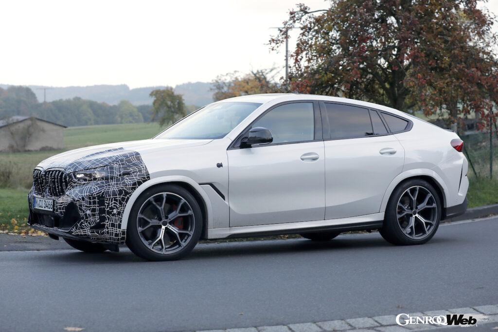「【スクープ！】BMW X6改良新型はアグレッシブな新形状のバンパーを採用する？」の5枚目の画像