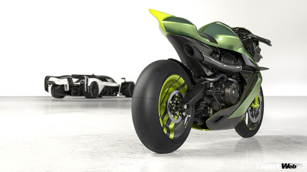 「アストンマーティンによるサーキット専用バイク「AMB 001 プロ」は88台限定生産で即完売」の7枚目の画像
