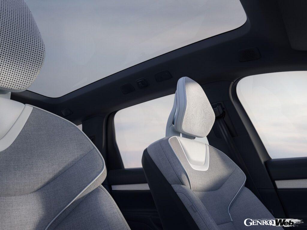 「ボルボの新世代フラッグシップ電動SUV「EX90」の最大航続距離は600km！【動画】」の15枚目の画像