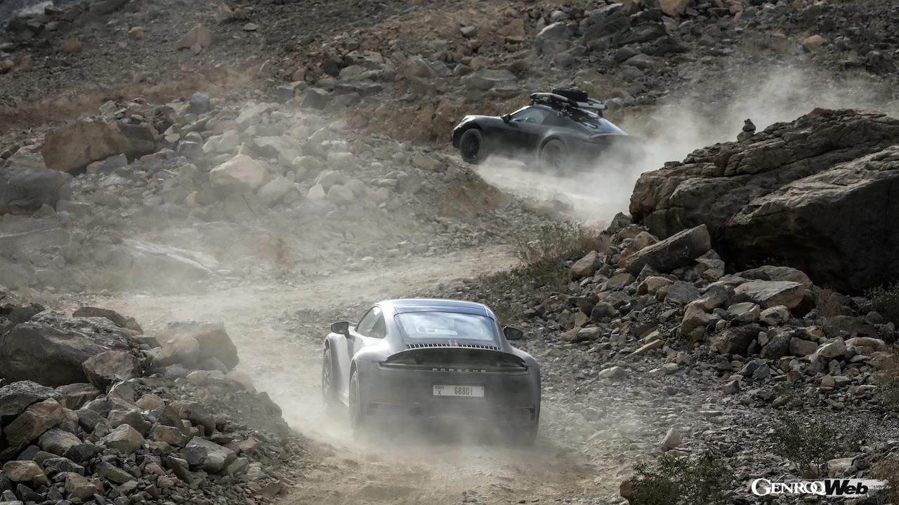 「砂漠や寒冷地も走れるオフロード仕様「ポルシェ 911 ダカール」がデビュー間近」の10枚目の画像