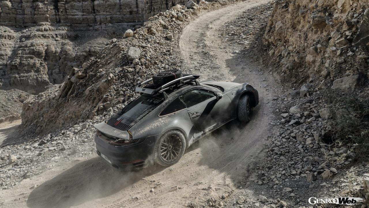 「砂漠や寒冷地も走れるオフロード仕様「ポルシェ 911 ダカール」がデビュー間近」の8枚目の画像