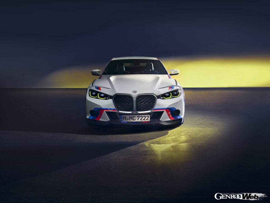 BMW M社50周年の最後を飾るスペシャルモデル「BMW 3.0 CSL」のエクステリア。