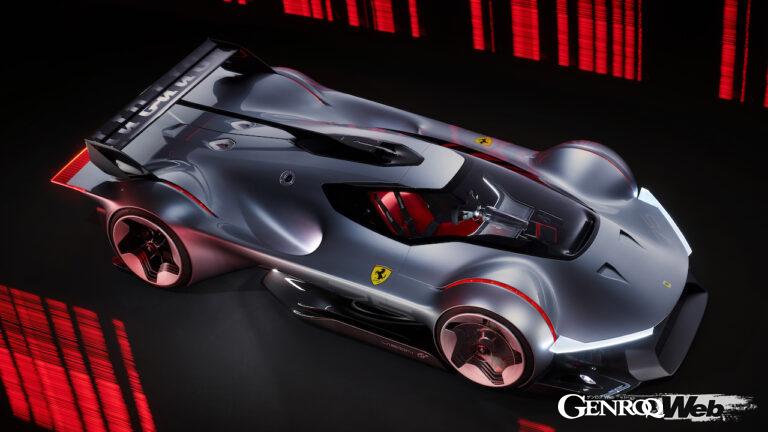 未来のレーシングプロトタイプとして、マラネッロがデザインした「フェラーリ ヴィジョン グランツーリスモ」。