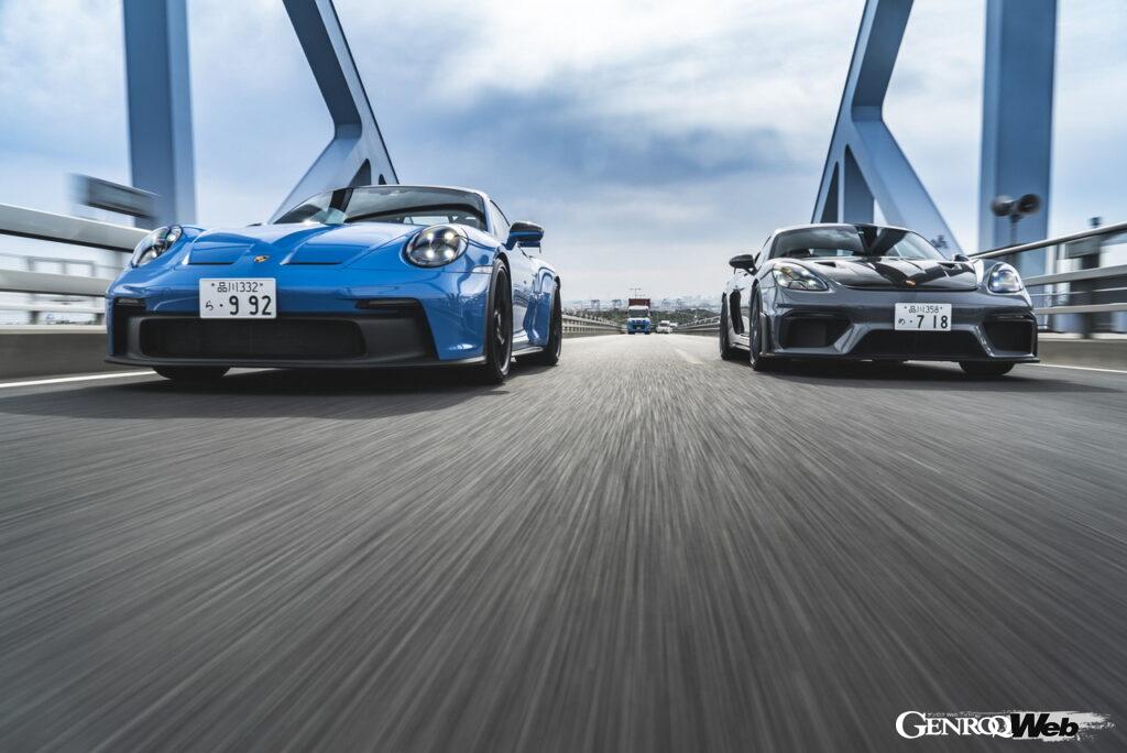 「GENROQ 2023年1月号発売中！ 特集「ポルシェ最強伝説」 911 GT3×718 ケイマン GT4 RS、禁断の同門対決！」の13枚目の画像