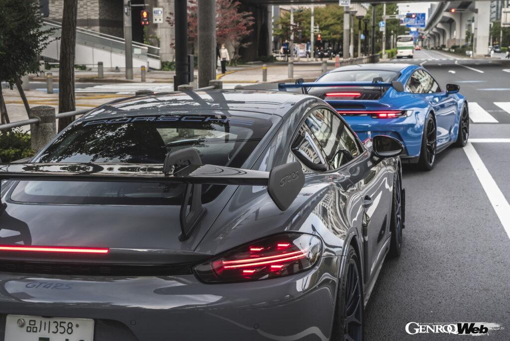 「GENROQ 2023年1月号発売中！ 特集「ポルシェ最強伝説」 911 GT3×718 ケイマン GT4 RS、禁断の同門対決！」の7枚目の画像