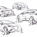 メルセデスデザインのキーマンに訊く「10年後も古くならないデザイン」の秘密とは？ - EQS SUV Designskizze EQS SUV design sketch