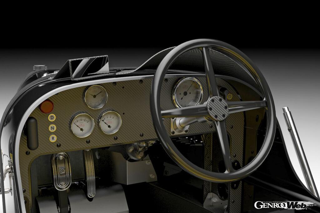 「W16 ミストラルをオマージュした電動ミニカー「ブガッティ ベイビー II カーボン エディション」」の3枚目の画像