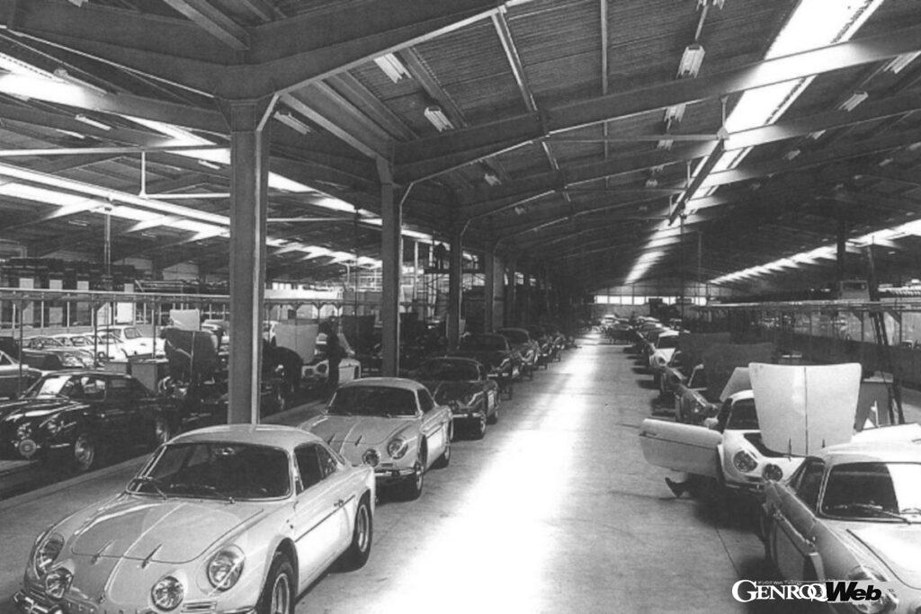 フランス北部のノルマンディーにあった往時のディエップ工場。