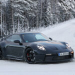 「【スクープ！】「新形状のリヤバンパー導入？」寒冷地テストを実施する「ポルシェ 911 GT3」」の4枚目の画像ギャラリーへのリンク