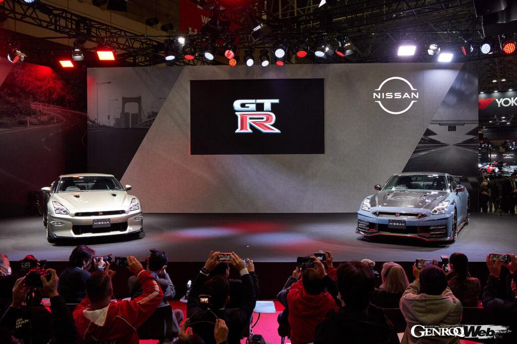 「2023年春の正式発表を前に日産 GT-Rの2024年モデル先行公開【東京オートサロン2023】【動画】」の2枚目の画像