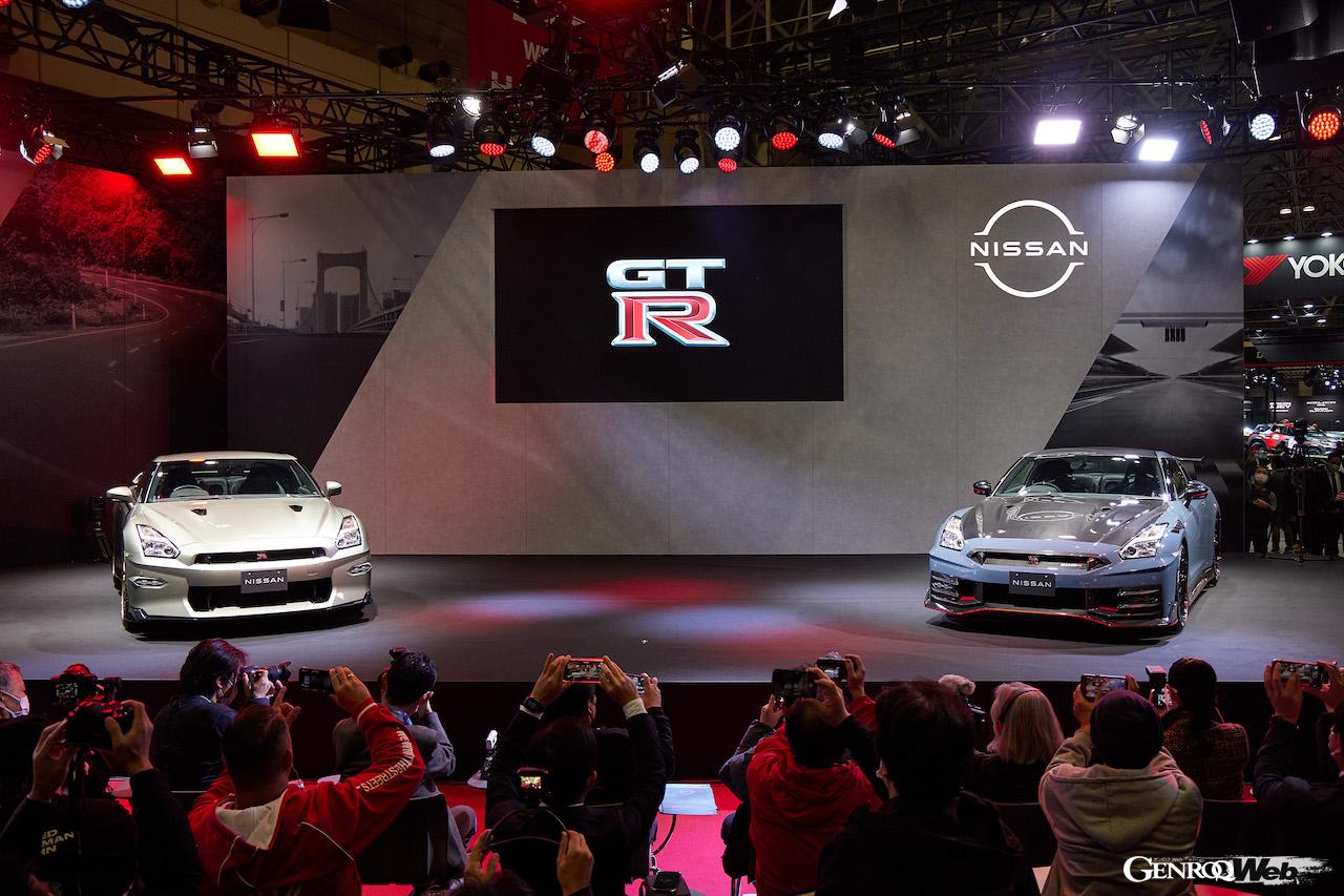 「2023年春の正式発表を前に日産 GT-Rの2024年モデル先行公開【東京オートサロン2023】【動画】」の2枚目の画像