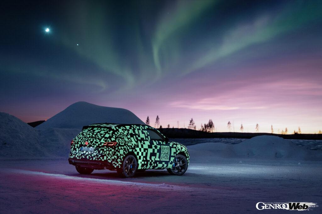 「「VWマークが光る？」改良新型フォルクスワーゲン トゥアレグのスウェーデン寒冷地テストで明らかに」の17枚目の画像