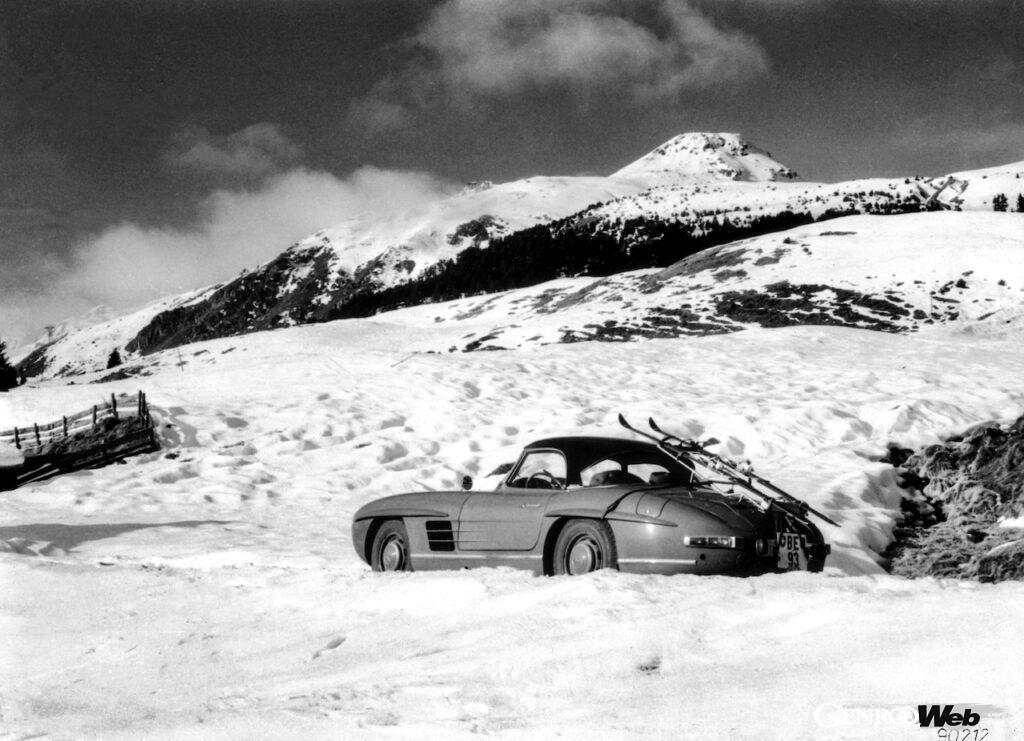 「貴重なコンセプトカー「メルセデス・ベンツ C111-II」が雪と氷のイベント「ザ・アイス・サンモリッツ」へ」の11枚目の画像